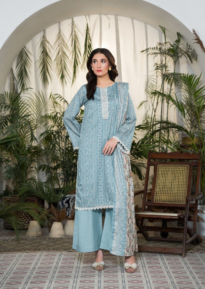 Dabiha Printed Lawn 3PC