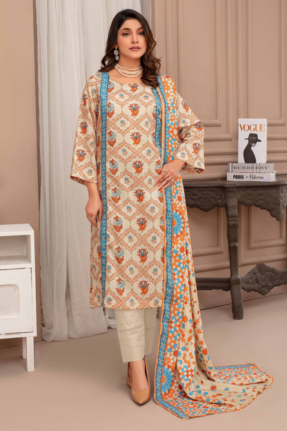Nayel By Fiza Noor Print Viscose 3PC