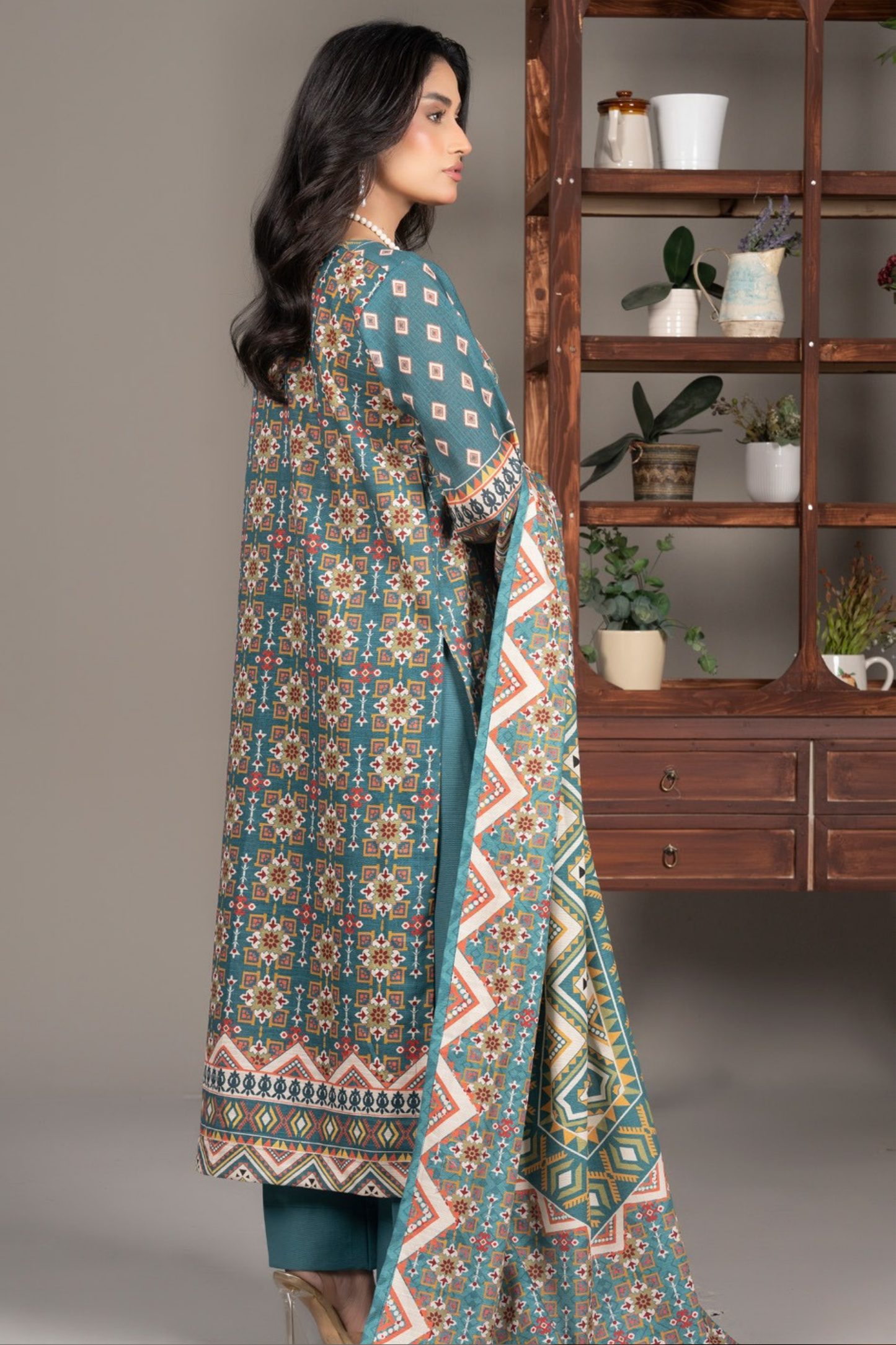 Abrish Exclusive Morroco Khaddar 3PC