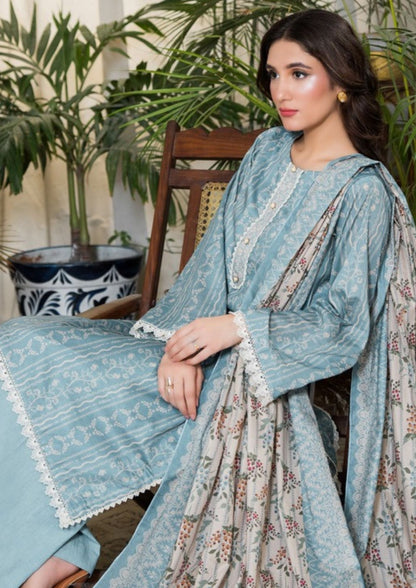 Dabiha Printed Lawn 3PC
