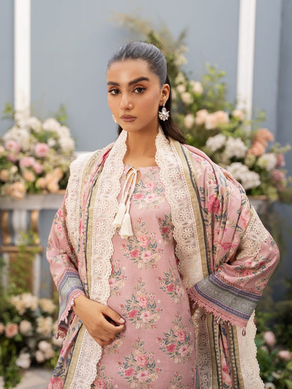 Mausummery Digital Printed Linen 3PC