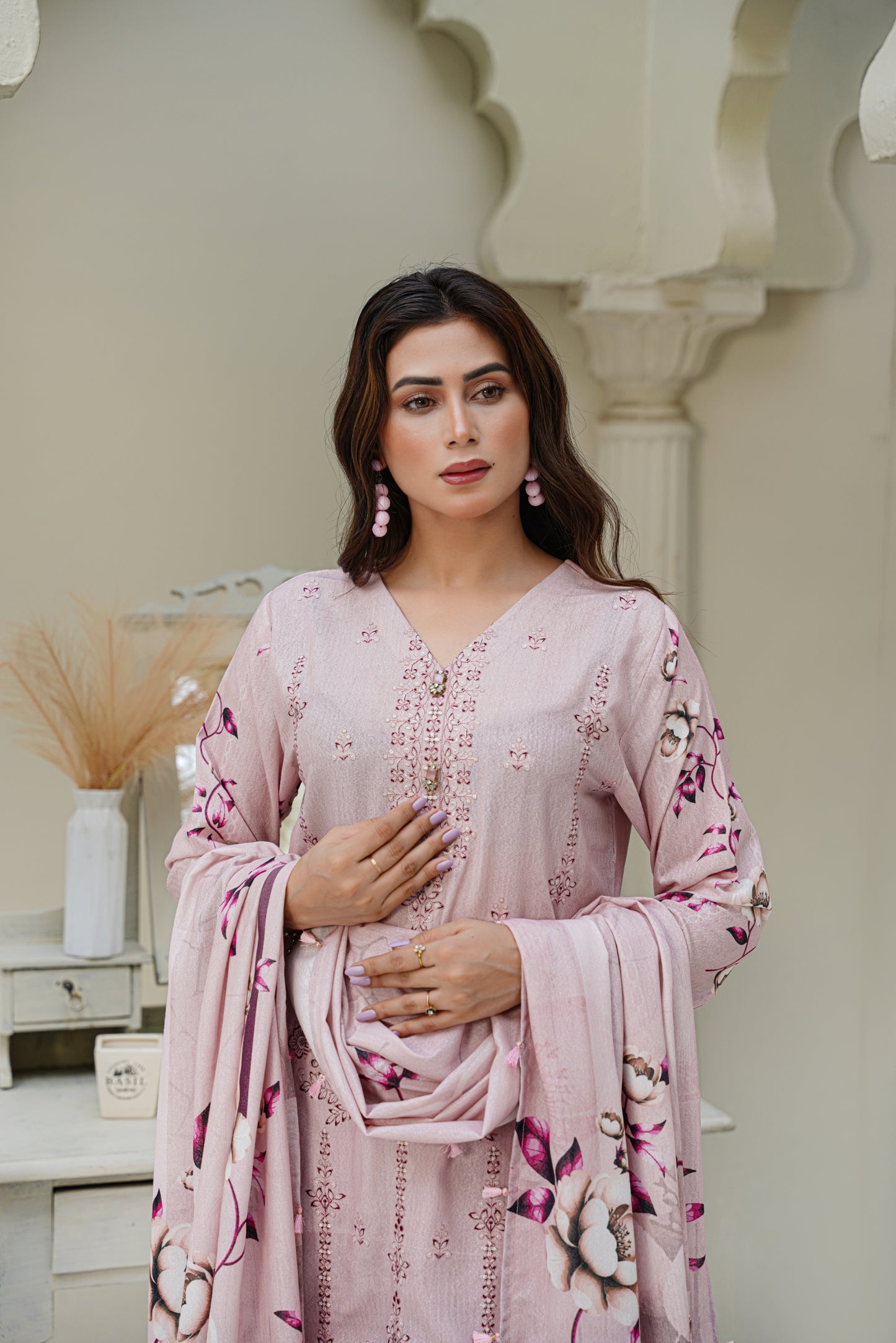 Cora By Anaya Noor Emb Karandi 3-PC