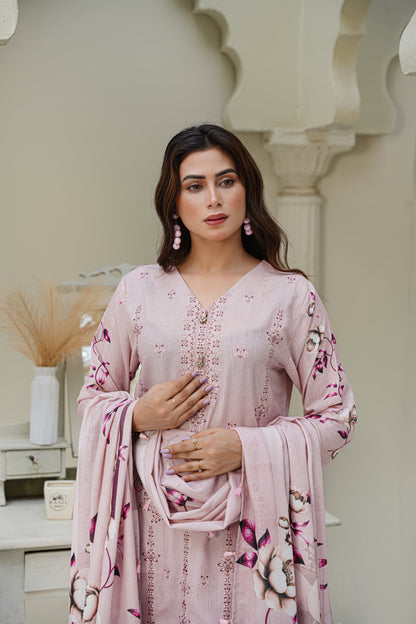 Cora By Anaya Noor Emb Karandi 3-PC