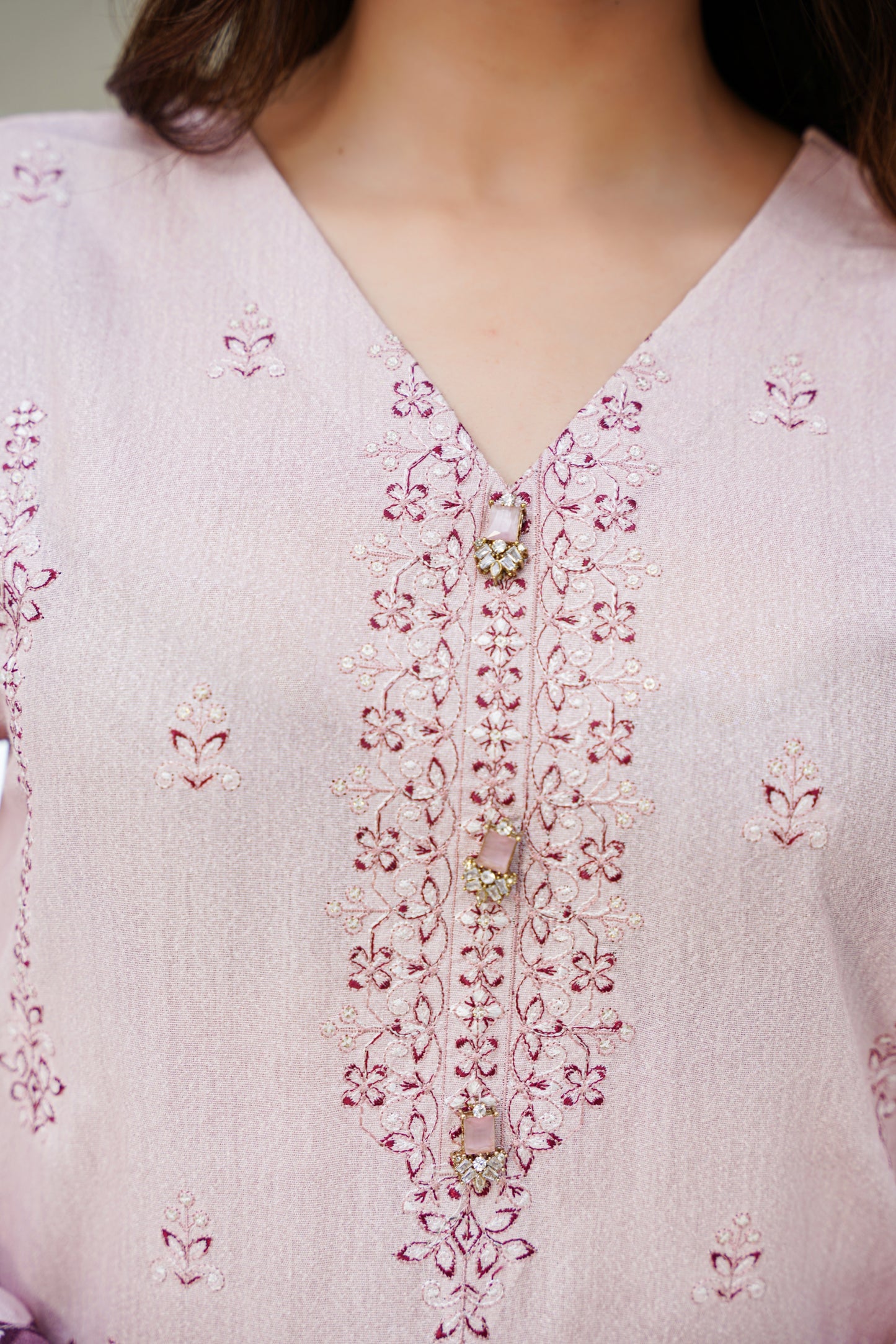 Cora By Anaya Noor Emb Karandi 3-PC