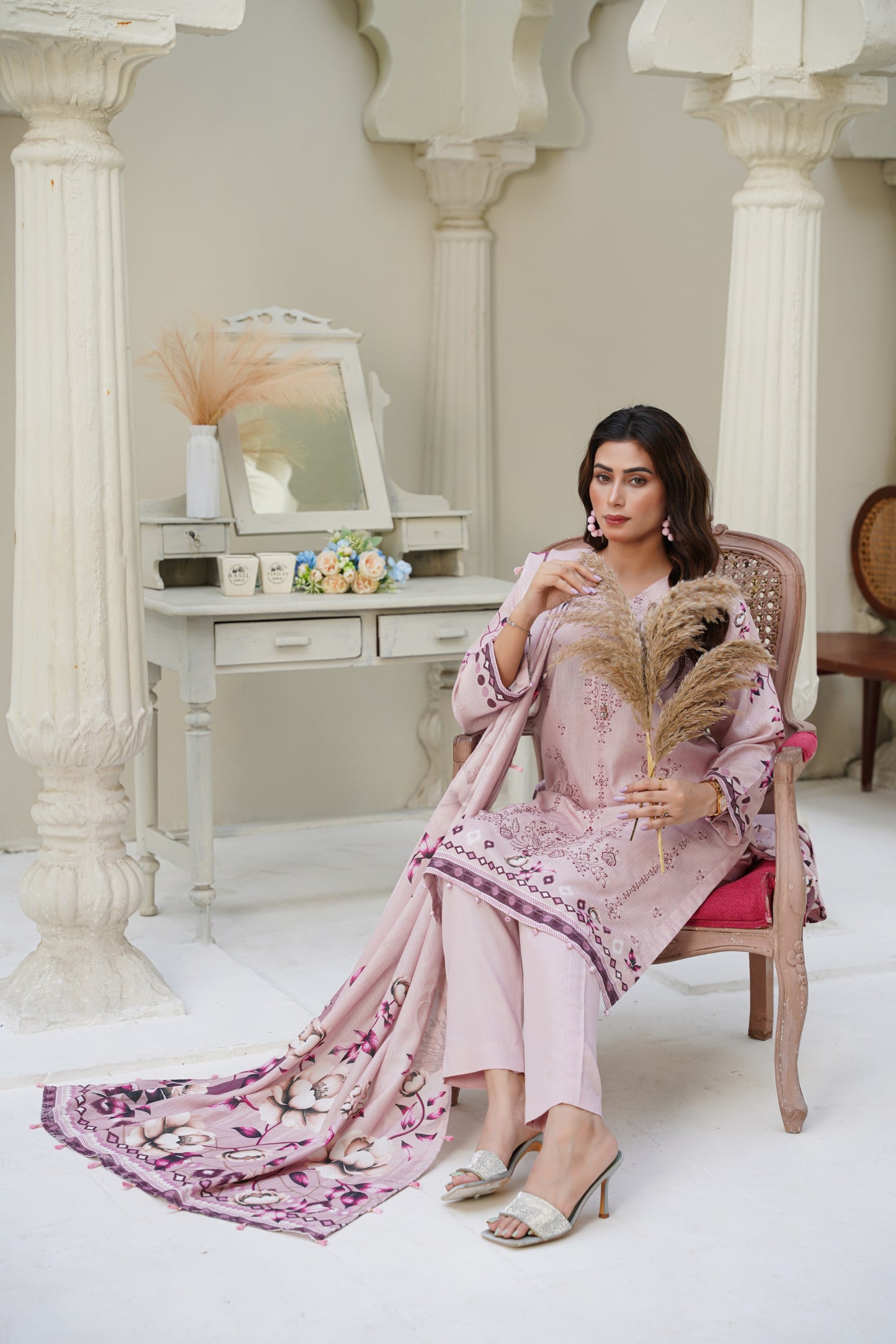 Cora By Anaya Noor Emb Karandi 3-PC