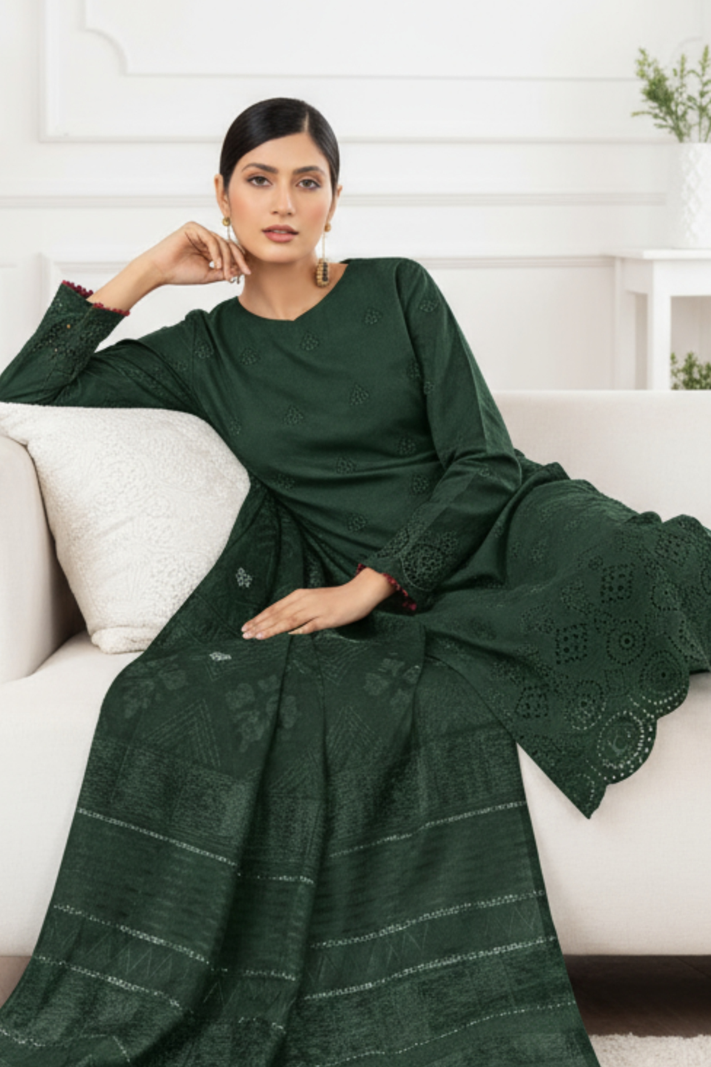 Signature By Dor Emb Winter Wool 3PC