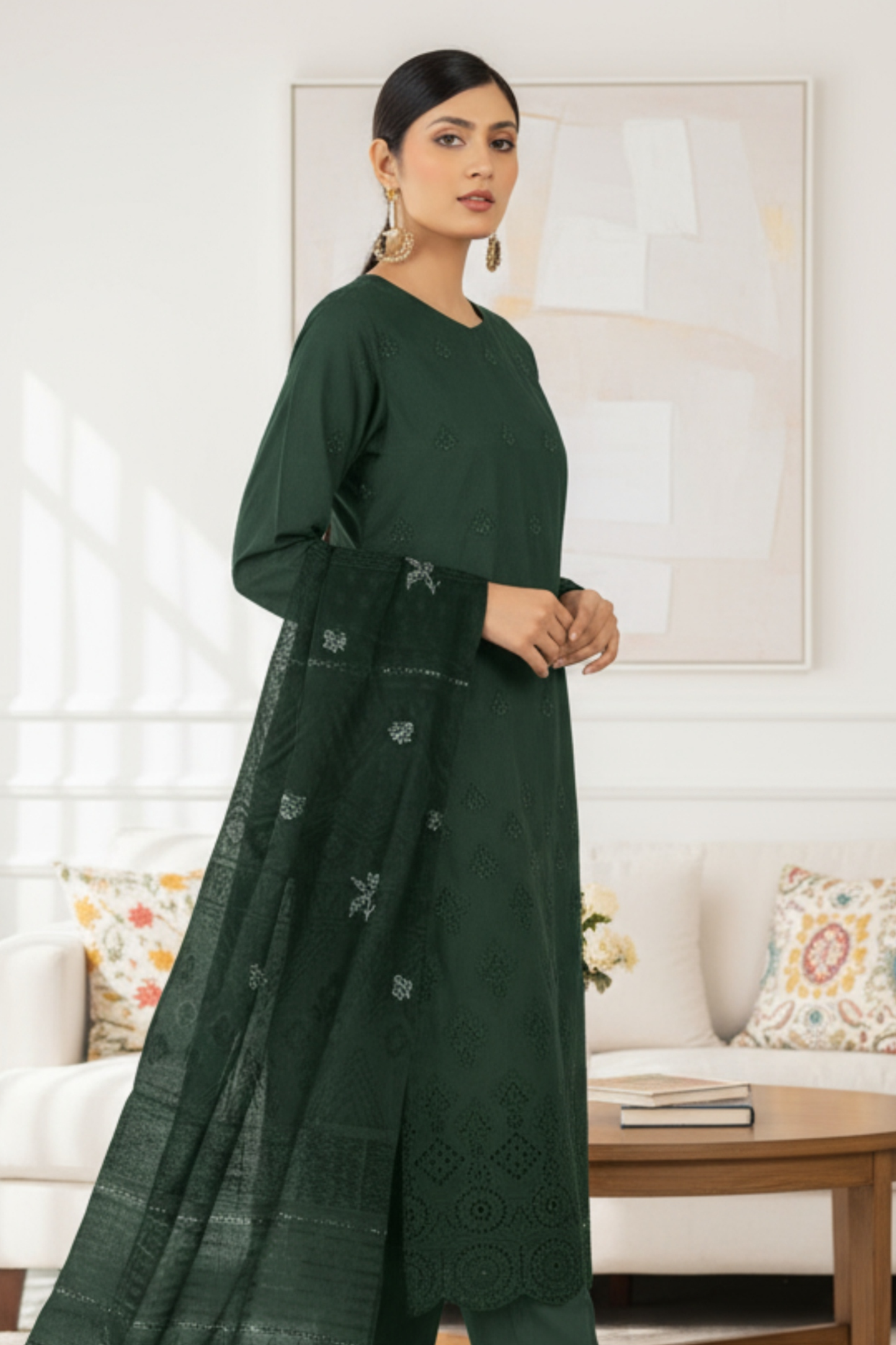 Signature By Dor Emb Winter Wool 3PC