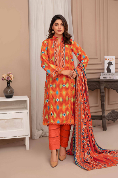 Nayel By Fiza Noor Print Viscose 3PC