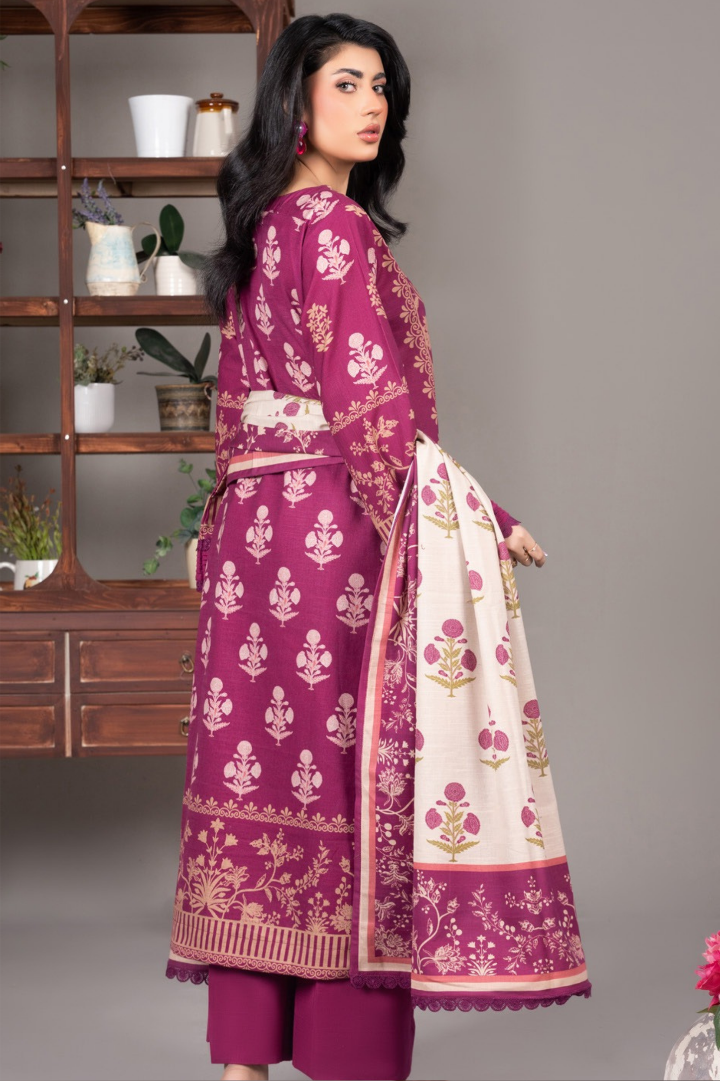 Abrish Exclusive Morroco Khaddar 3PC