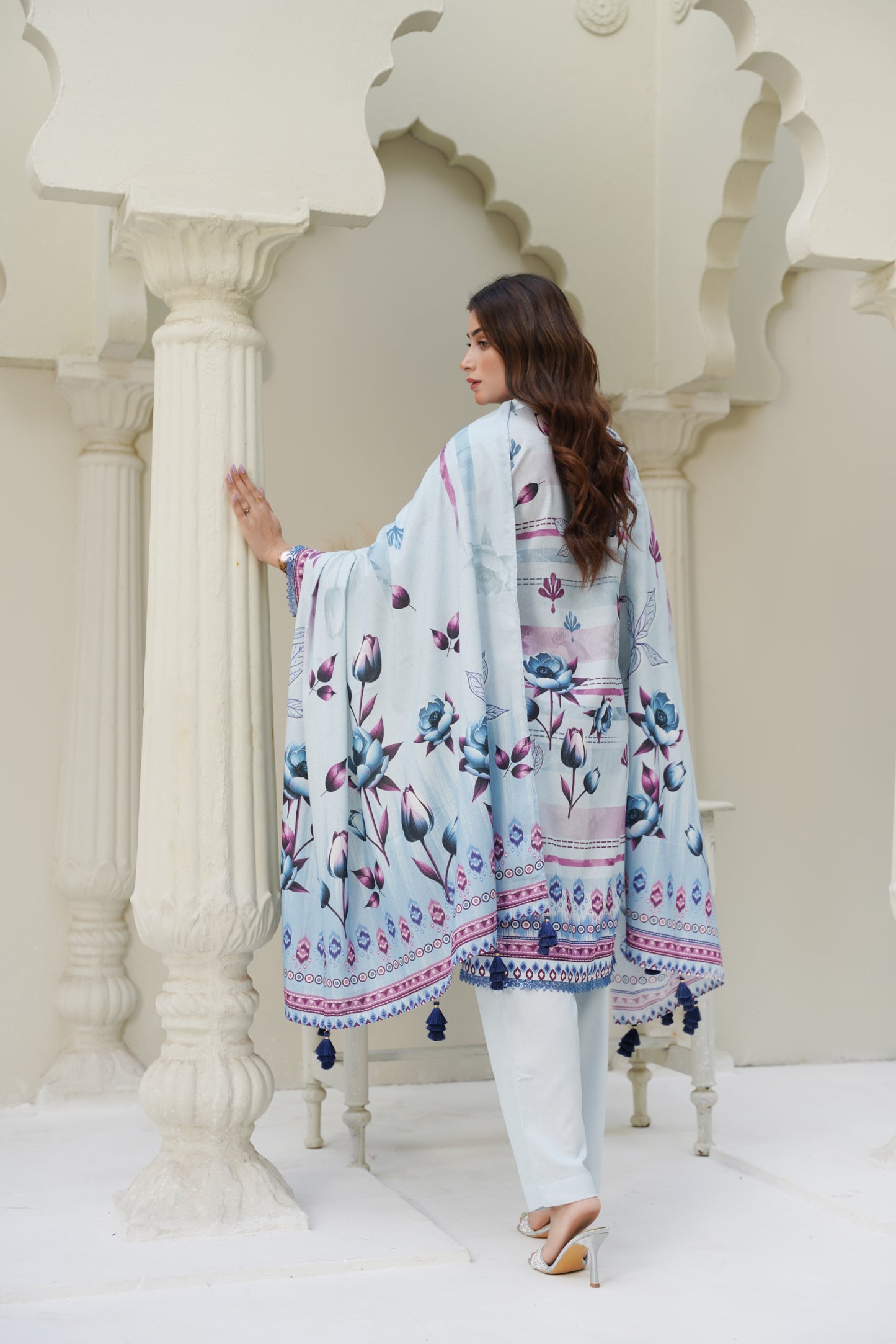 Cora By Anaya Noor Emb Karandi 3-PC