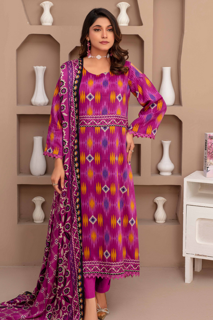 Nayel By Fiza Noor Print Viscose 3PC
