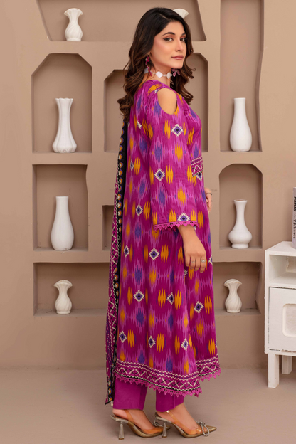 Nayel By Fiza Noor Print Viscose 3PC