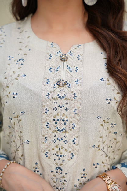 Cora By Anaya Noor Emb Karandi 3-PC