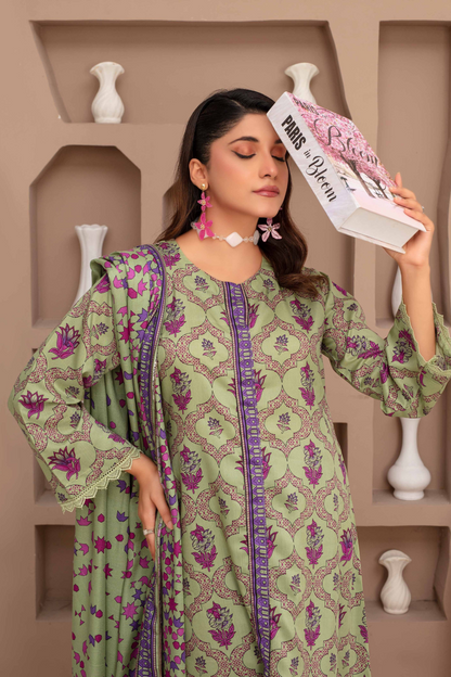 Nayel By Fiza Noor Print Viscose 3PC