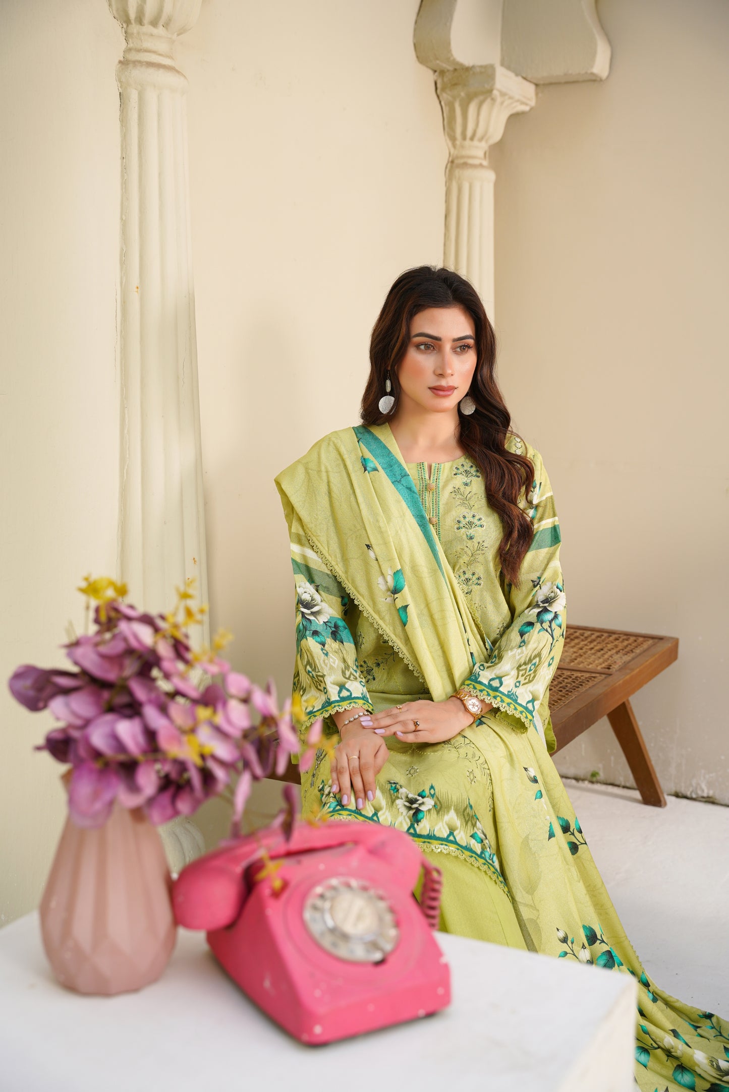 Cora By Anaya Noor Emb Karandi 3-PC