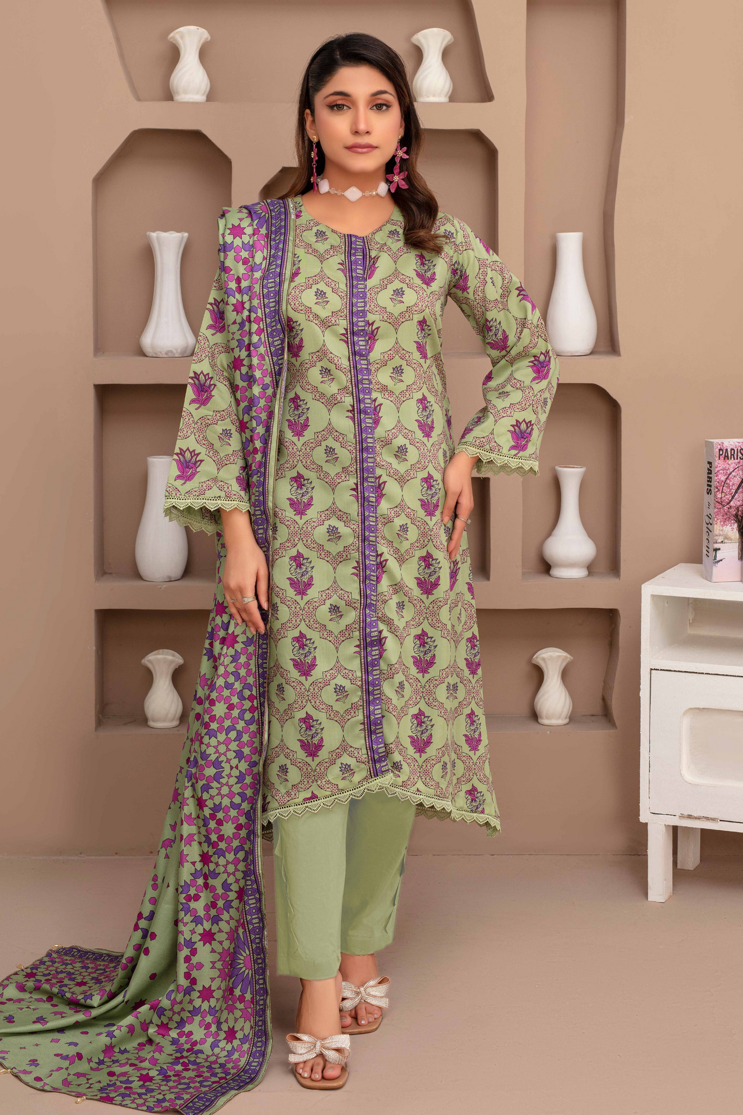 Nayel By Fiza Noor Print Viscose 3PC
