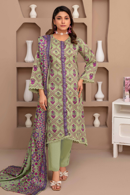 Nayel By Fiza Noor Print Viscose 3PC