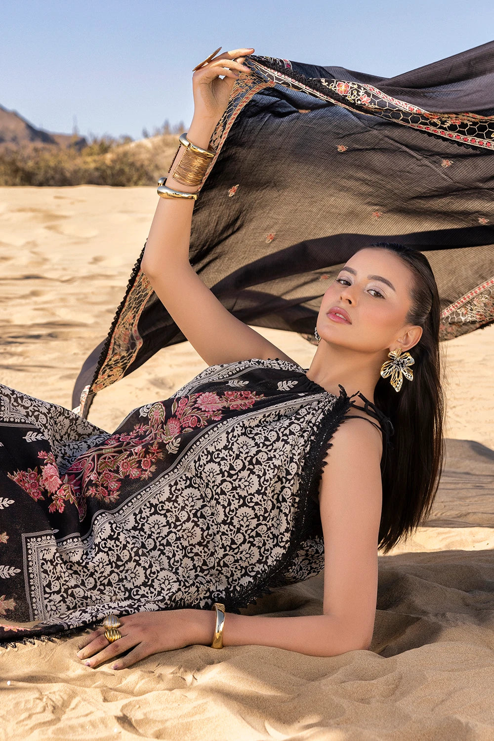 Gul Ahmed Digital Printed Khaddar 3PC
