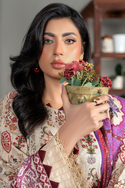 Abrish Exclusive Morroco Khaddar 3PC