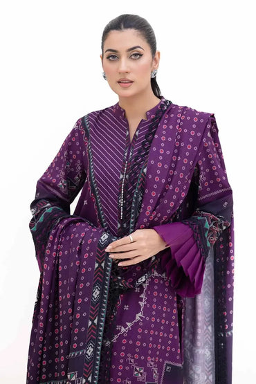 Gul Ahmed Digital Printed Khaddar 3PC