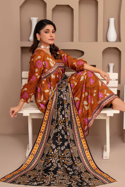 Nayel By Fiza Noor Print Viscose 3PC