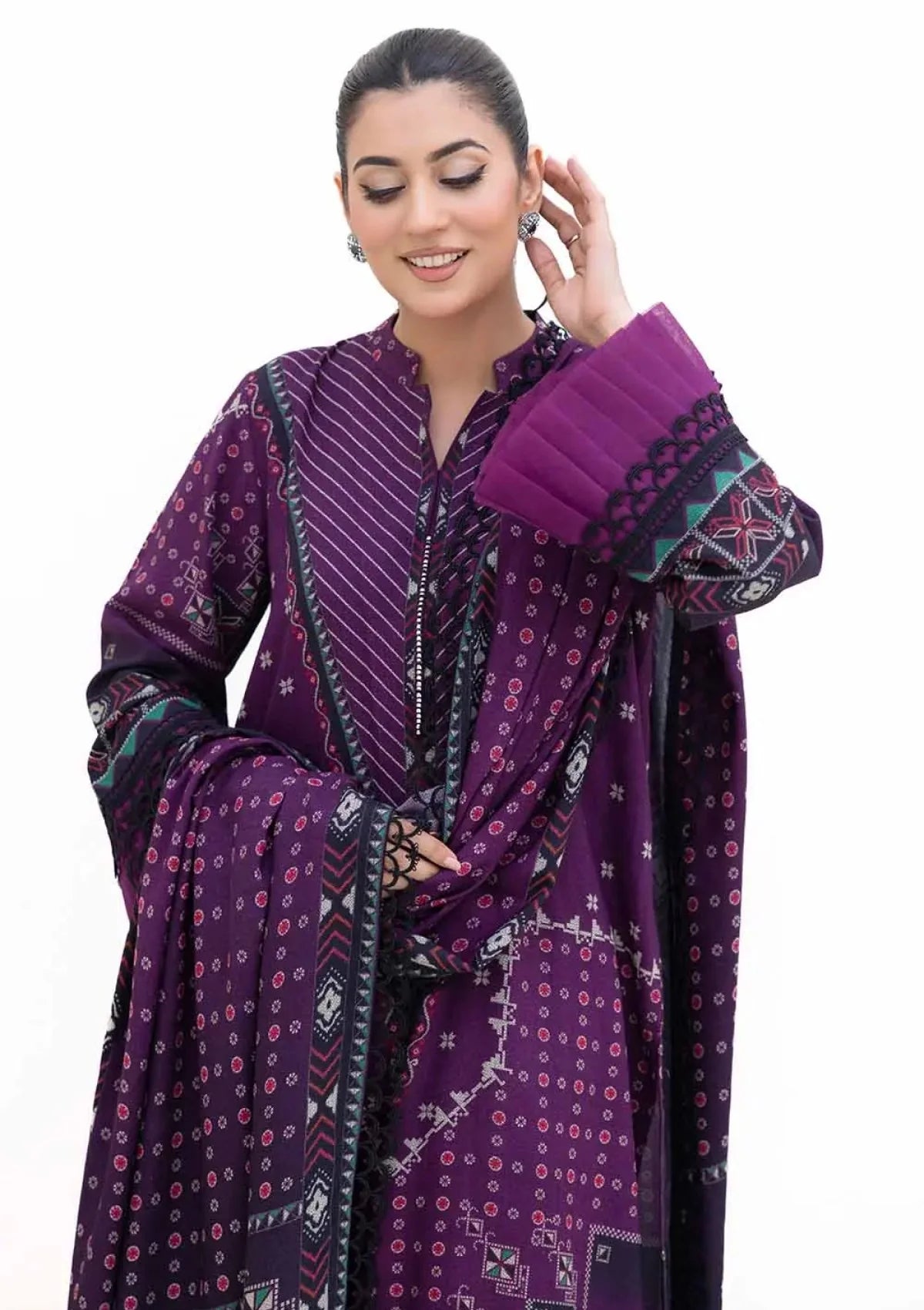 Gul Ahmed Digital Printed Khaddar 3PC