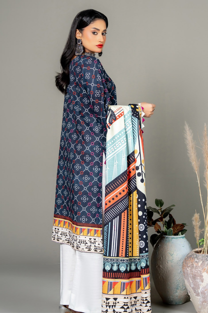 Abrish Exclusive Morroco Khaddar 3PC