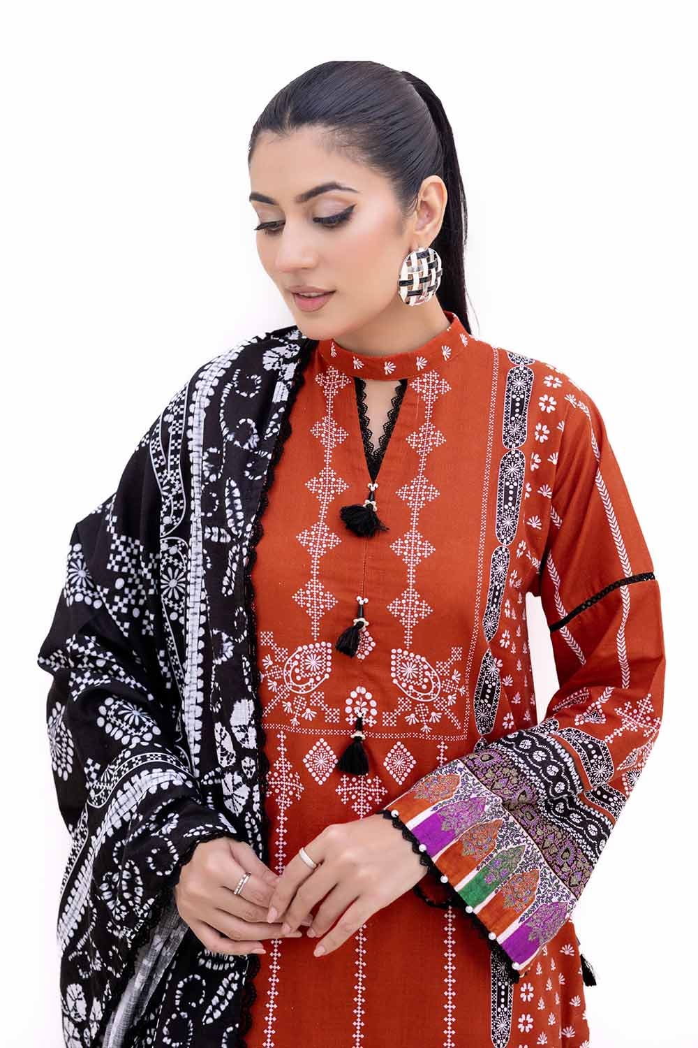 Gul Ahmed Digital Printed Khaddar 3PC