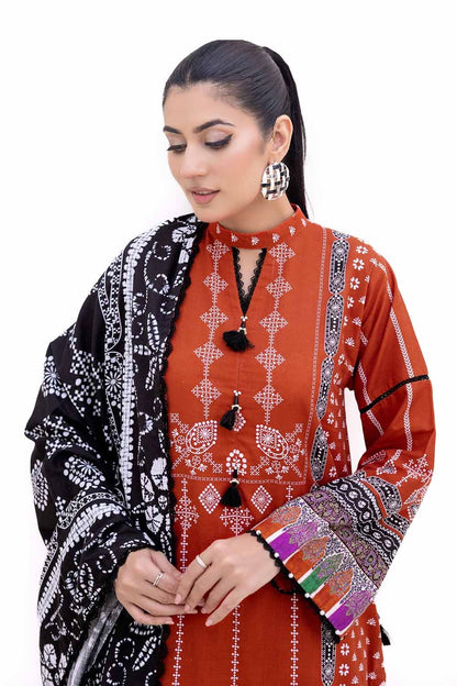 Gul Ahmed Digital Printed Khaddar 3PC