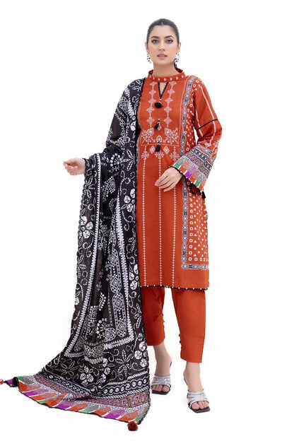 Gul Ahmed Digital Printed Khaddar 3PC