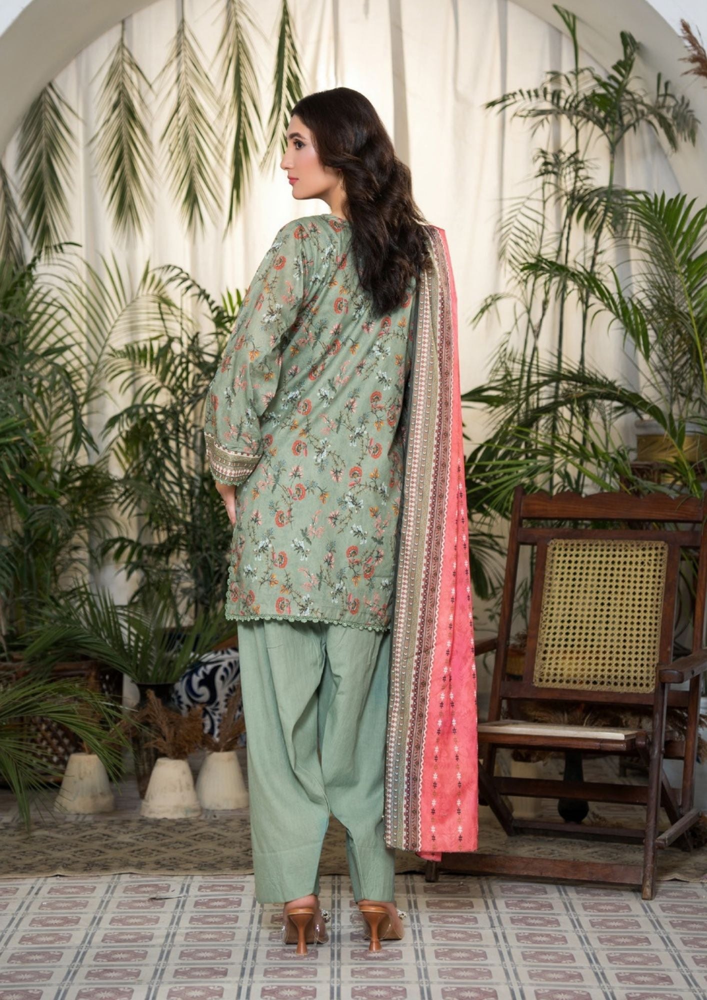 Dabiha Printed Lawn 3PC