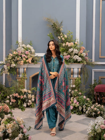 Mausummery Digital Printed Linen 3PC
