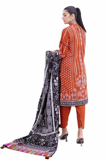 Gul Ahmed Digital Printed Khaddar 3PC