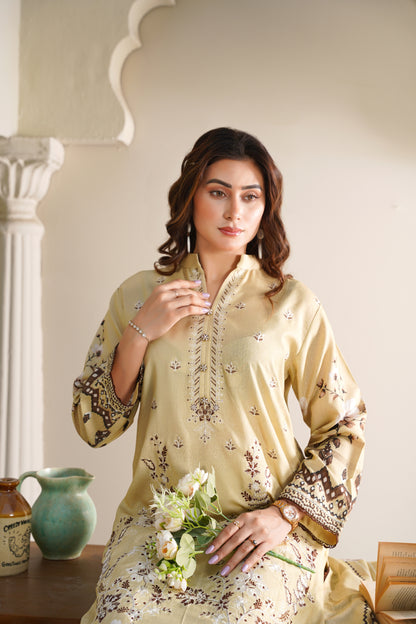 Cora By Anaya Noor Emb Karandi 3-PC