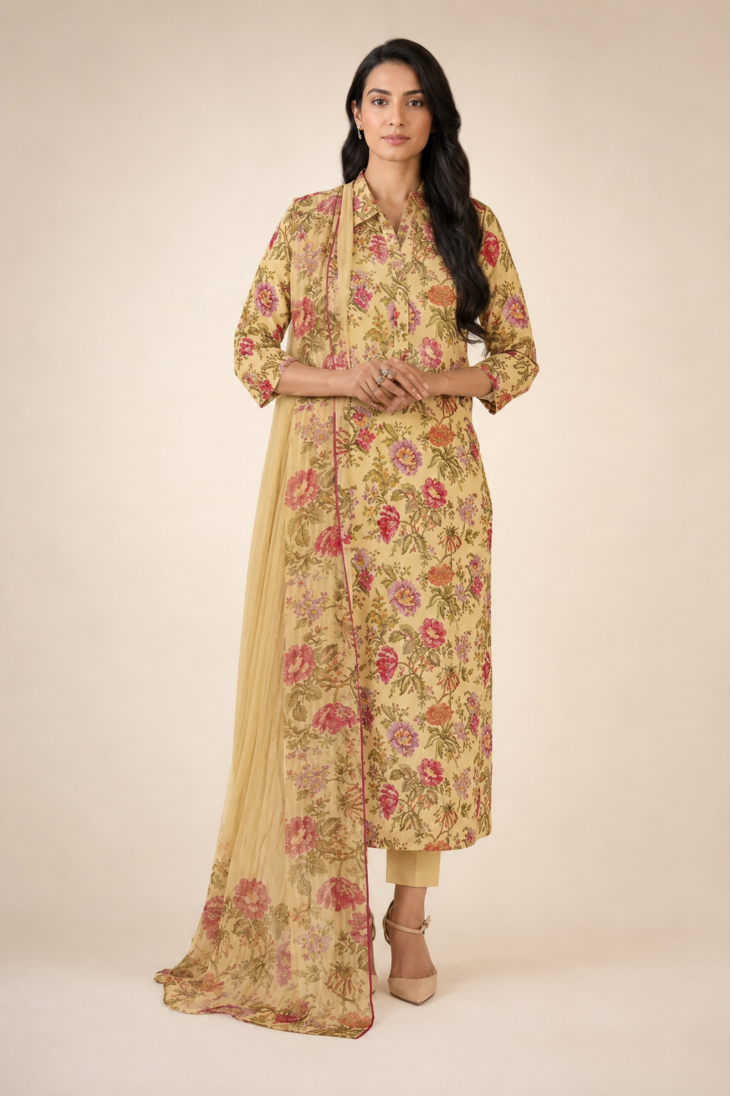 Bareeza Printed Tarkashi Lawn 3PC