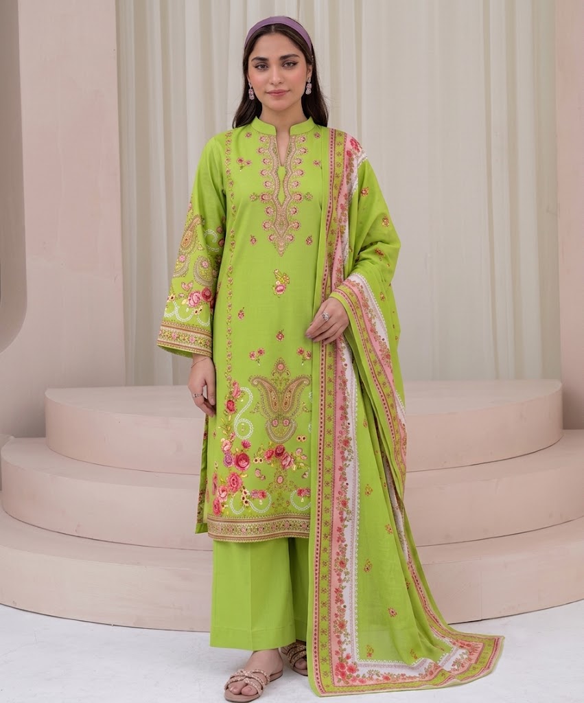 Sarah By Shanaya Digital Printed Viscose 3PC