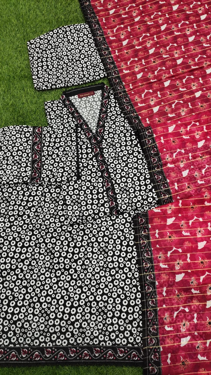 Bin Saeed Printed Lawn 3-PC