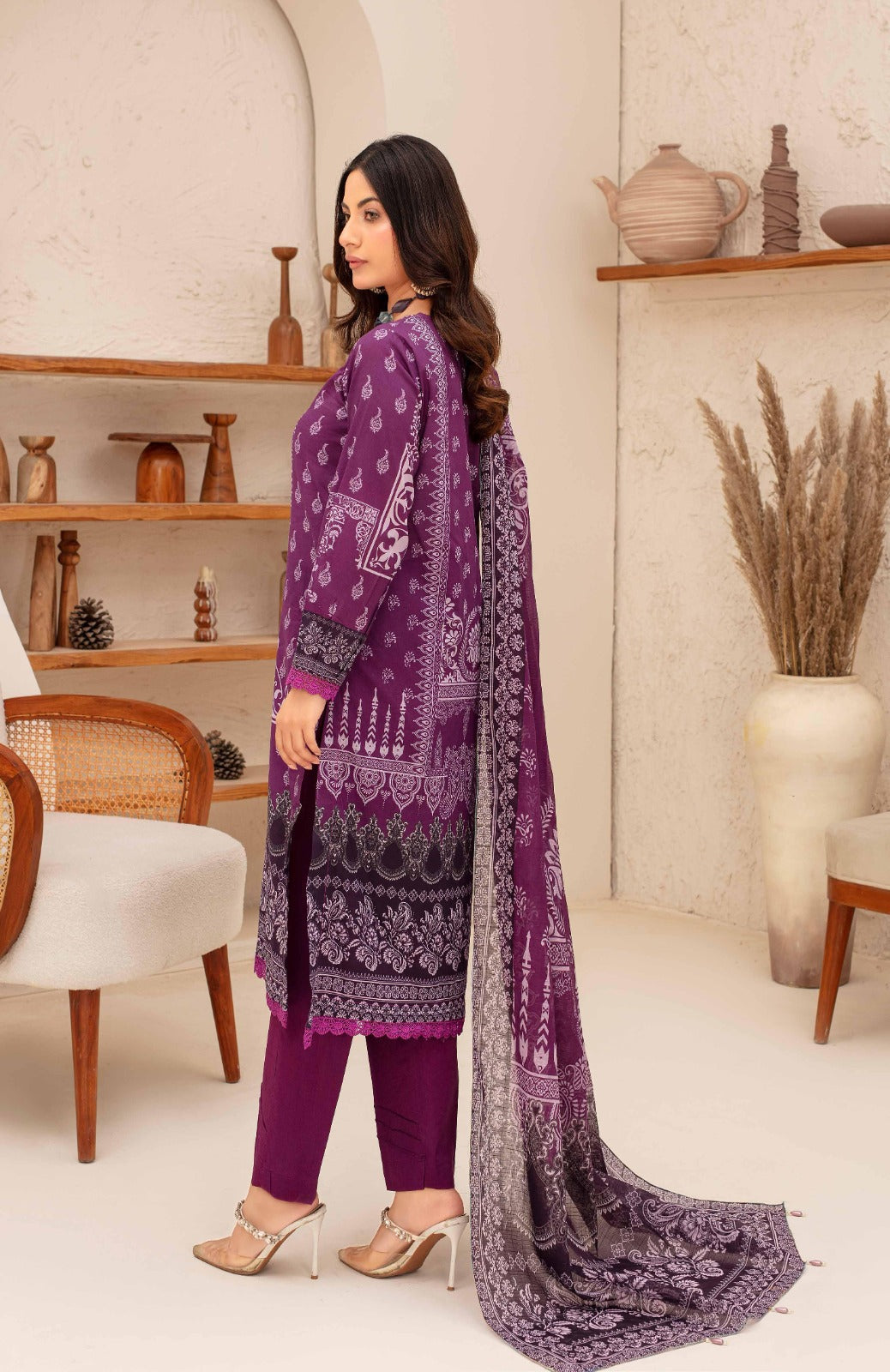 Fabiha By Feroza Printed Lawn 3-PC