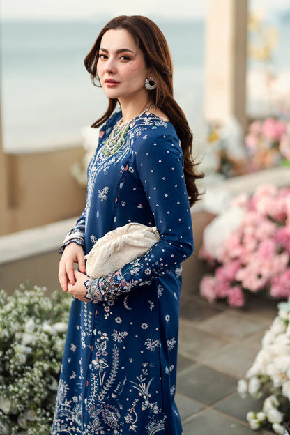 Qalamkar Cambric Embroidered 3PC