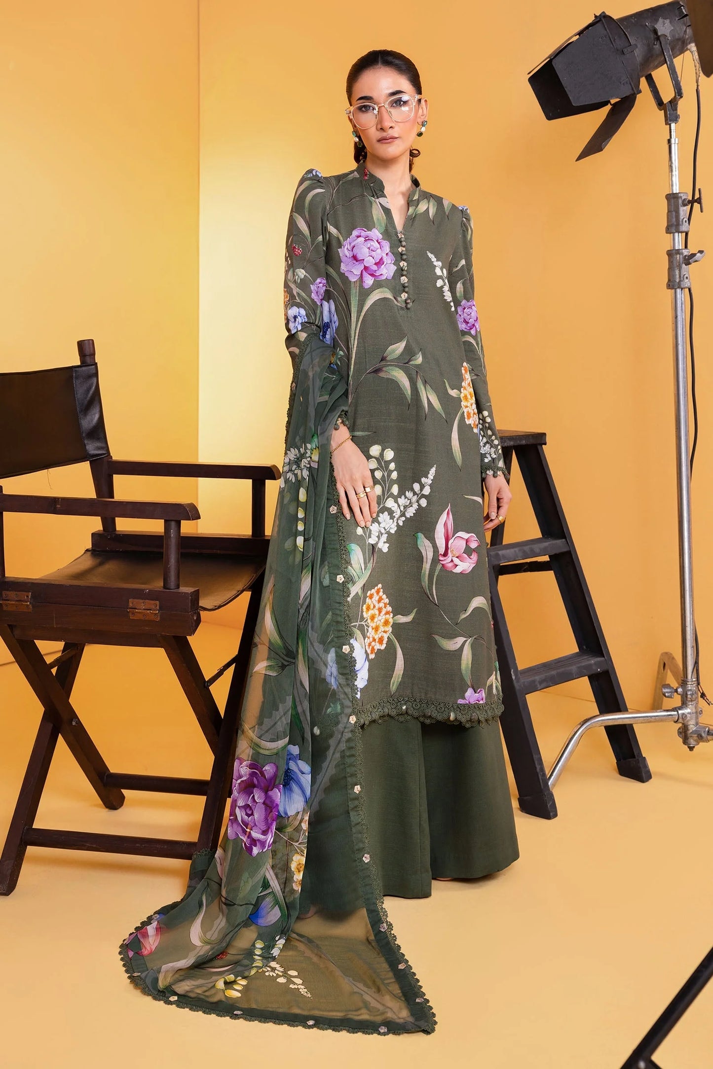 M Basics By Maria B Digital Printed Lawn 3PC