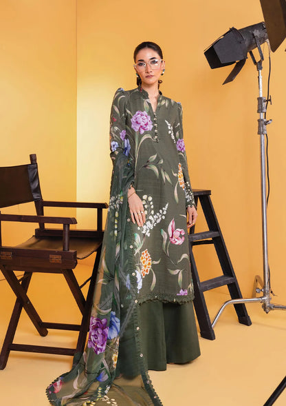M/Basics By Maria B Digital Printed Lawn 3PC