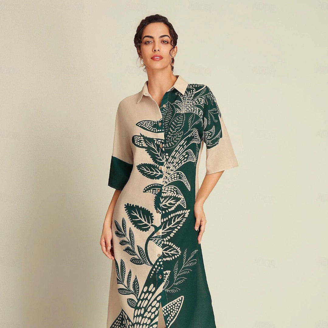Lulusar Silk Shirt & Trouser 2-Pcs