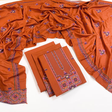 Bareeze Embroidered Dhanak 3PC