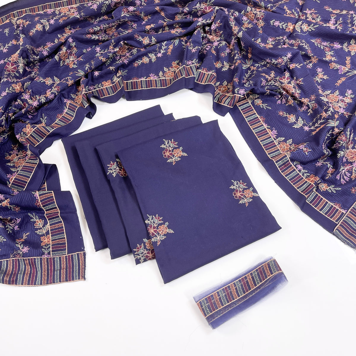 Bareeze Embroidered Dhanak 3PC