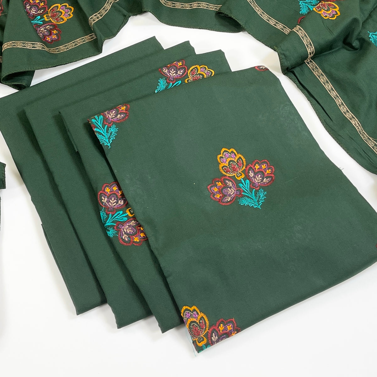 Bareeze Embroidered Dhanak 3PC