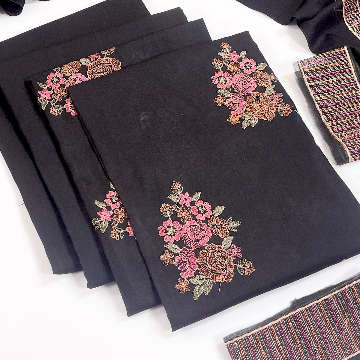 Bareeze Embroidered Dhanak 3PC