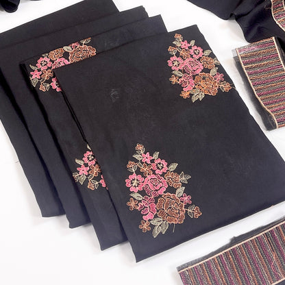 Bareeze Embroidered Dhanak 3PC