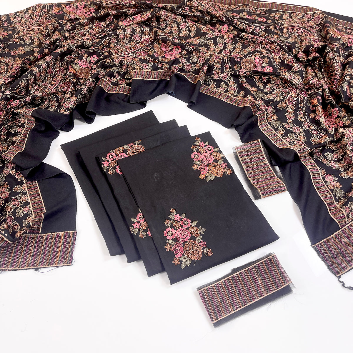 Bareeze Embroidered Dhanak 3PC