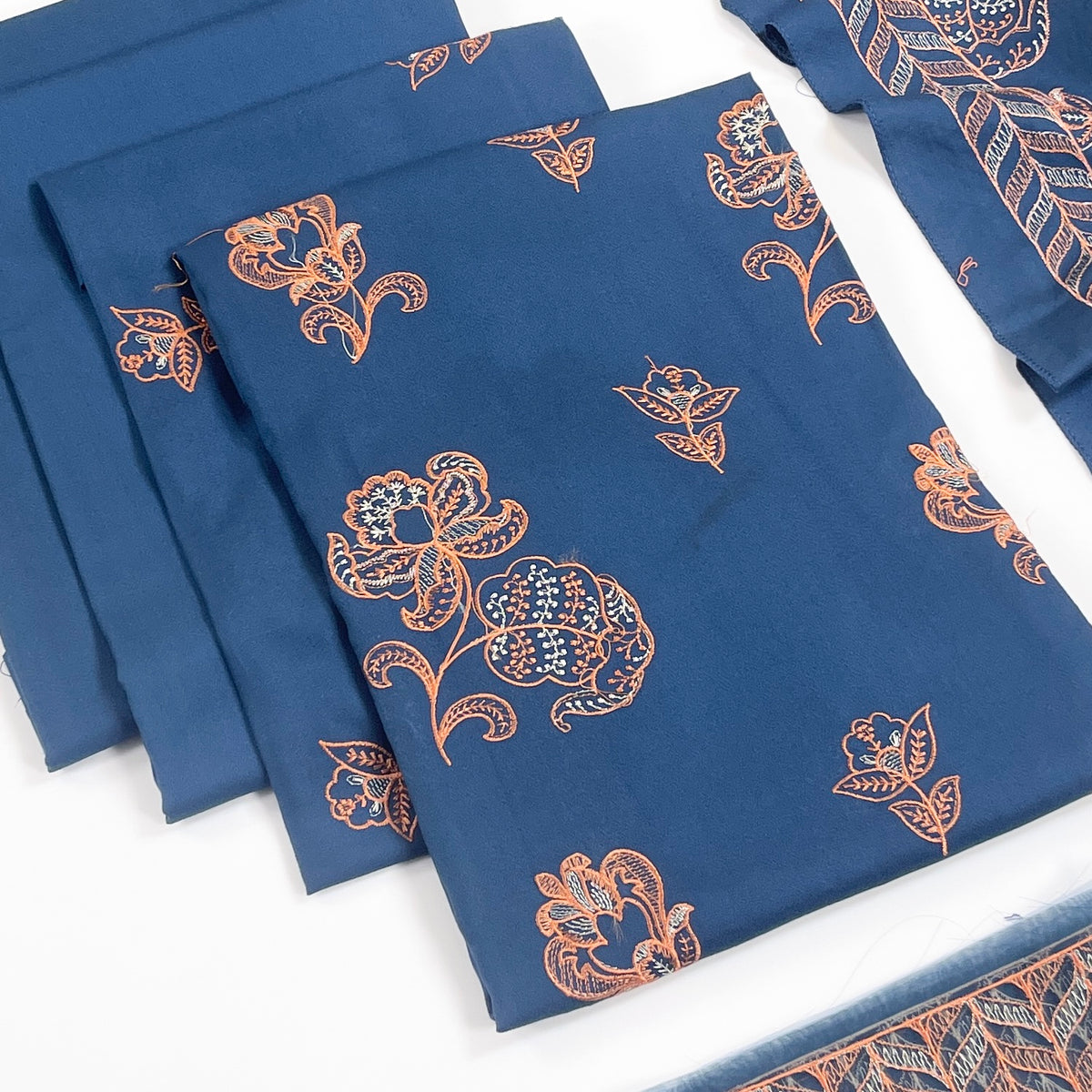 Bareeze Embroidered Dhanak 3PC