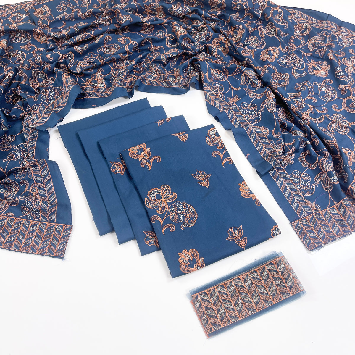 Bareeze Embroidered Dhanak 3PC